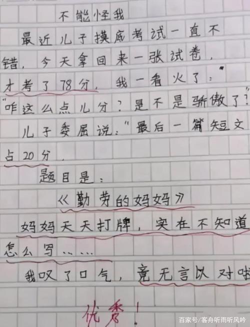 小学简单的搞笑作文,小学生搞笑作文 小学生作文 